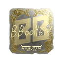 Sticker | Boombl4 (Gold) | Austin 2025