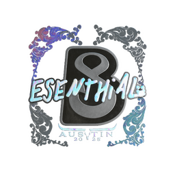 Sticker | esenthial (Holo) | Austin 2025