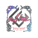 Sticker | efire (Holo) | Austin 2025