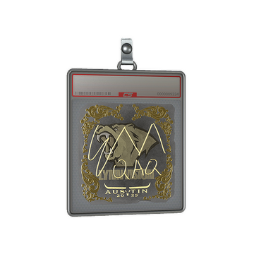 Sticker Slab | EmiliaQAQ (Gold) | Austin 2025