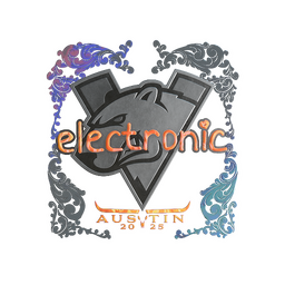 Sticker | electronic (Holo) | Austin 2025
