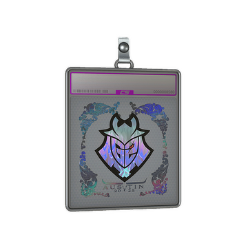Sticker Slab | G2 Esports (Holo) | Austin 2025