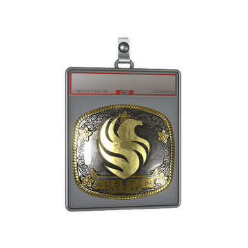 Sticker Slab | Falcons (Gold) | Austin 2025