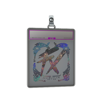 Sticker Slab | Fluxo (Holo) | Austin 2025