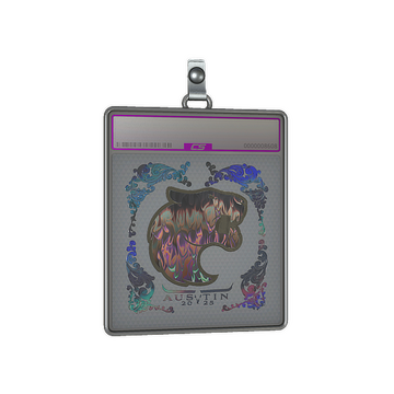 Sticker Slab | FURIA (Holo) | Austin 2025