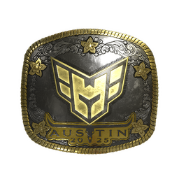 Sticker | HEROIC (Gold) | Austin 2025