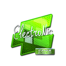 Sticker | electronic (Foil) | Atlanta 2017