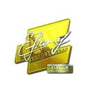 Sticker | flamie (Foil) | Atlanta 2017