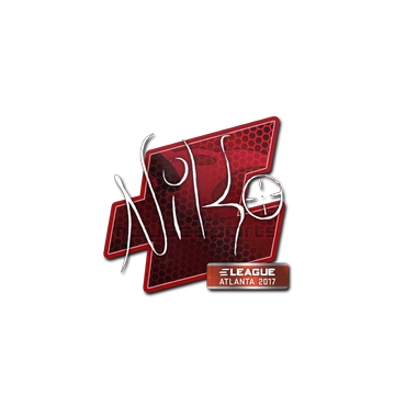 Sticker | NiKo | Atlanta 2017