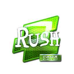 Sticker | RUSH (Foil) | Atlanta 2017
