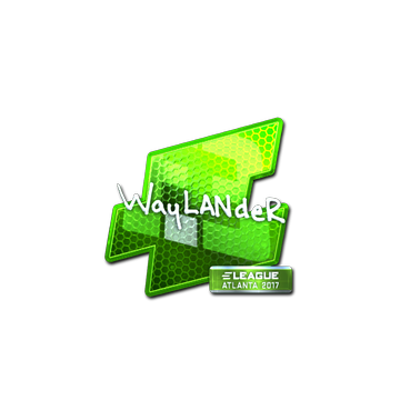 Sticker | wayLander (Foil) | Atlanta 2017
