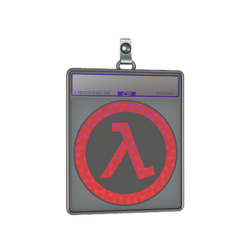 Sticker Slab | Lambda (Holo)