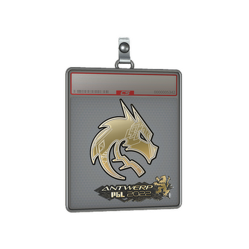 Sticker Slab | Team Spirit (Gold) | Antwerp 2022