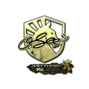 Sticker | oSee (Gold) | Antwerp 2022