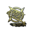 Sticker | es3tag (Gold) | Antwerp 2022