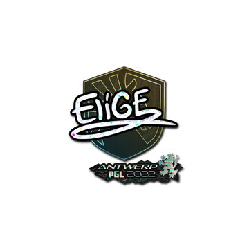 Sticker | EliGE (Glitter) | Antwerp 2022