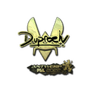 Sticker | dupreeh (Gold) | Antwerp 2022
