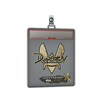 Sticker Slab | dupreeh (Gold) | Antwerp 2022