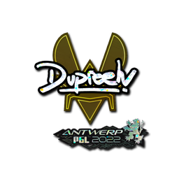 Sticker | dupreeh (Glitter) | Antwerp 2022