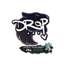 Sticker | drop (Glitter) | Antwerp 2022