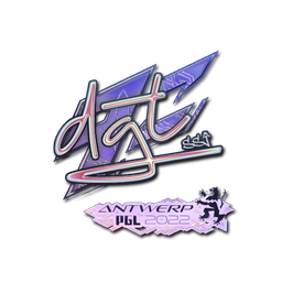 Sticker | dgt (Holo) | Antwerp 2022