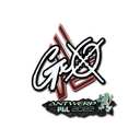 Sticker | gxx- (Glitter) | Antwerp 2022