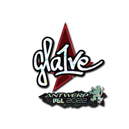 Sticker | gla1ve (Glitter) | Antwerp 2022