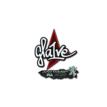 Sticker | gla1ve (Glitter) | Antwerp 2022