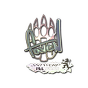 Sticker | faveN (Holo) | Antwerp 2022