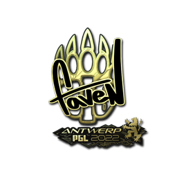 Sticker | faveN (Gold) | Antwerp 2022