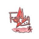 Sticker | Farlig (Holo) | Antwerp 2022