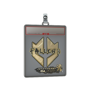 Sticker Slab | FalleN (Gold) | Antwerp 2022
