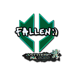 Sticker | FalleN (Glitter) | Antwerp 2022