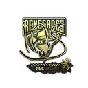 Sticker | ins (Gold) | Antwerp 2022