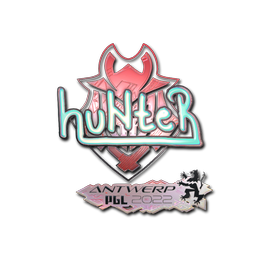 Sticker | huNter (Holo) | Antwerp 2022