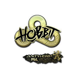 Sticker | Hobbit (Gold) | Antwerp 2022