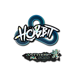 Sticker | Hobbit (Glitter) | Antwerp 2022