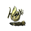 Sticker | HooXi (Gold) | Antwerp 2022