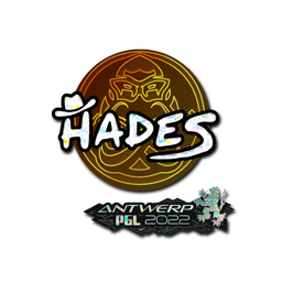 Sticker | hades (Glitter) | Antwerp 2022
