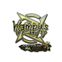Sticker | hampus (Gold) | Antwerp 2022