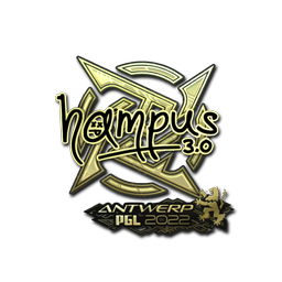 Sticker | hampus (Gold) | Antwerp 2022