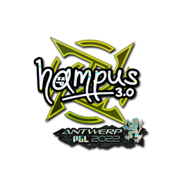 Sticker | hampus (Glitter) | Antwerp 2022