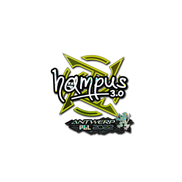 Sticker | hampus (Glitter) | Antwerp 2022