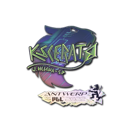Sticker | KSCERATO (Holo) | Antwerp 2022