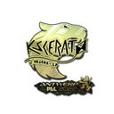 Sticker | KSCERATO (Gold) | Antwerp 2022