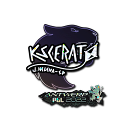 Sticker | KSCERATO (Glitter) | Antwerp 2022
