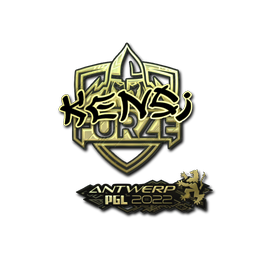 Sticker | KENSi (Gold) | Antwerp 2022
