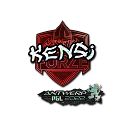 Sticker | KENSi (Glitter) | Antwerp 2022