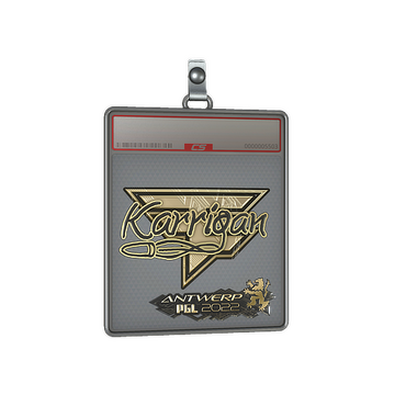 Sticker Slab | karrigan (Gold) | Antwerp 2022