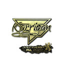 Sticker | karrigan (Gold) | Antwerp 2022